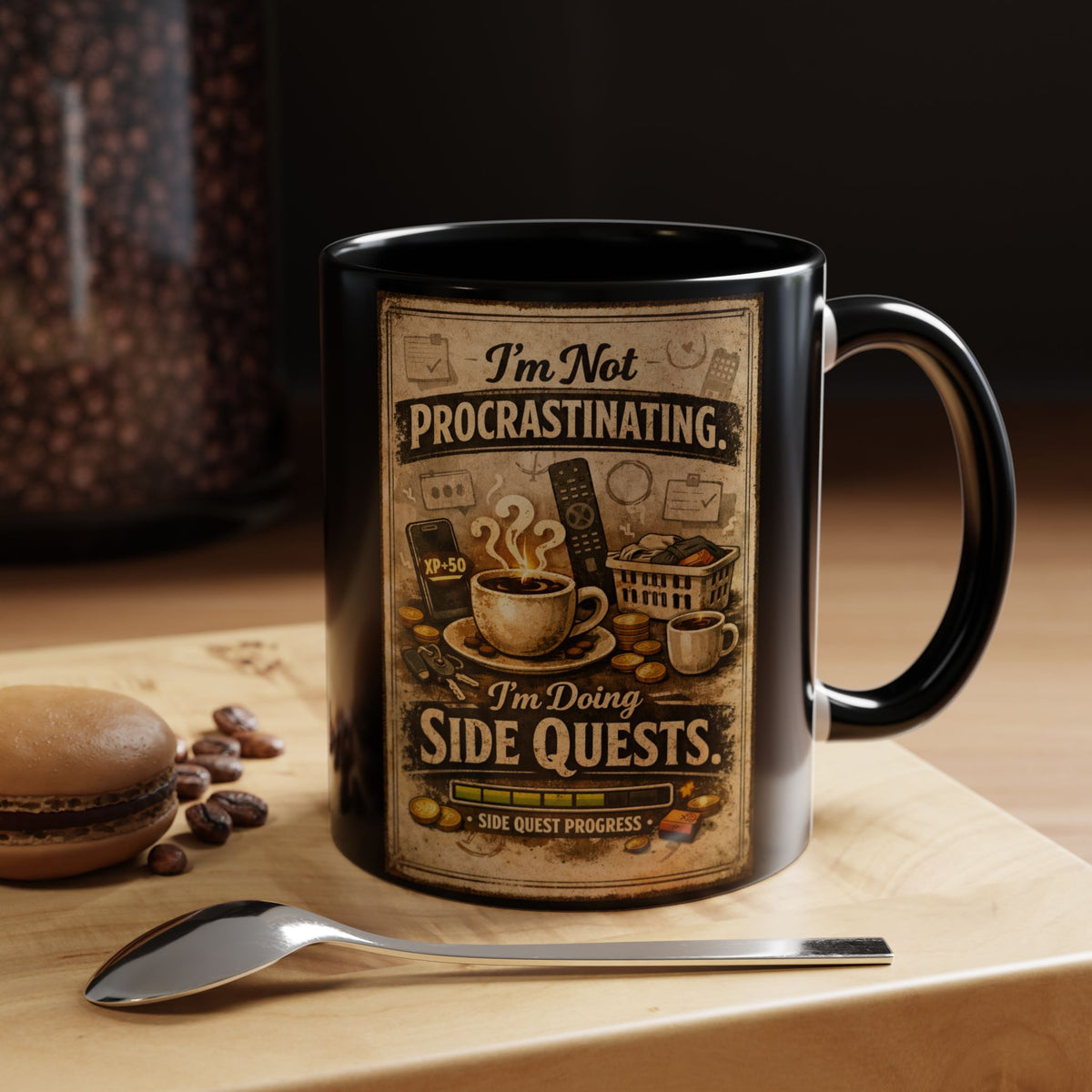 Procrastinating 2-Tone Coffee Mug
