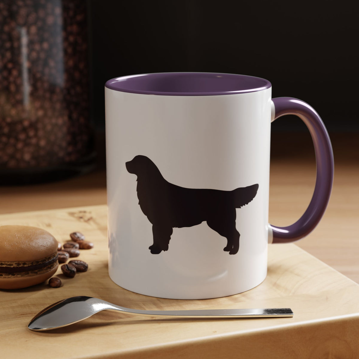 Golden Silhouette 2-Tone Coffee Mug