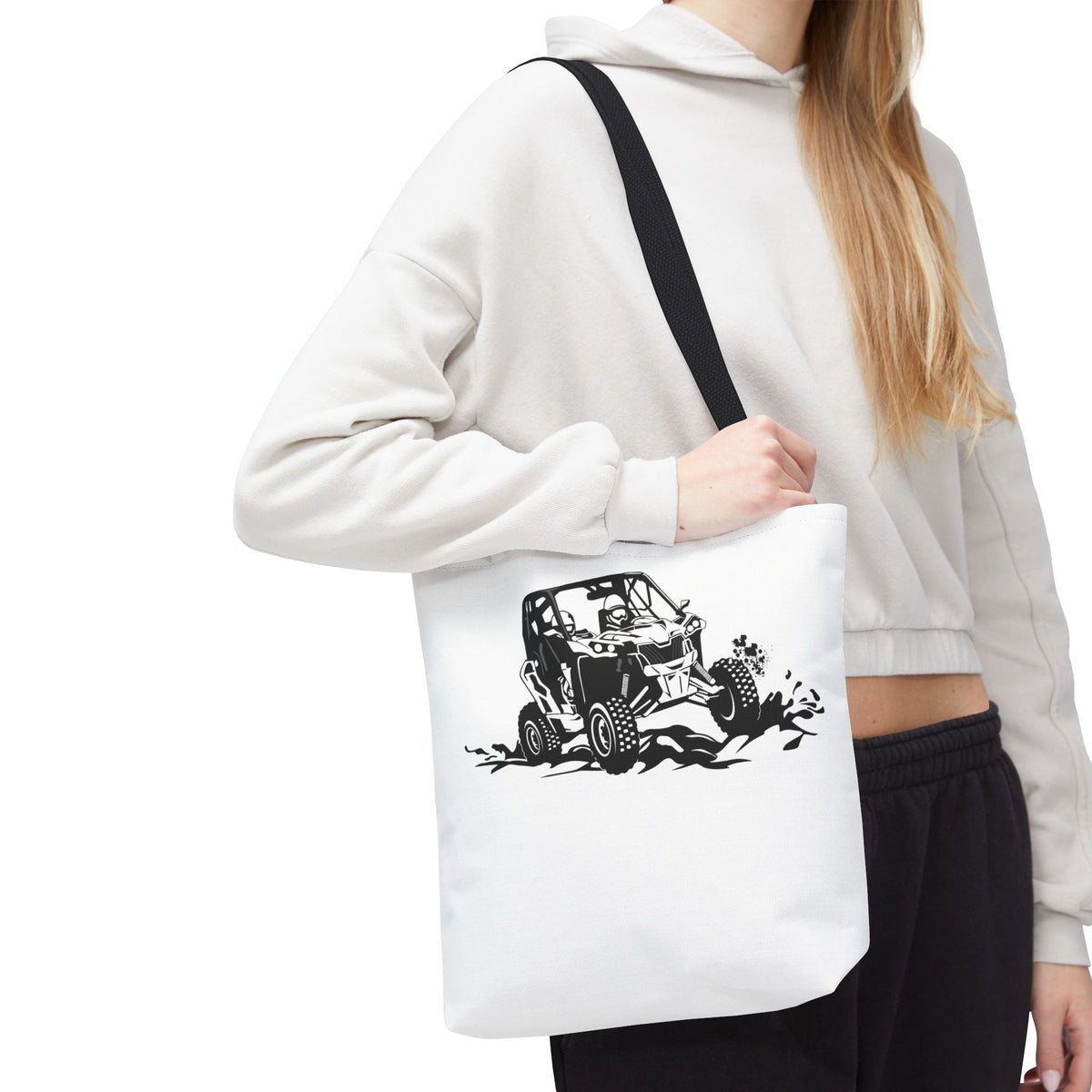 Slingin' Mud Side By Side Tote Bag