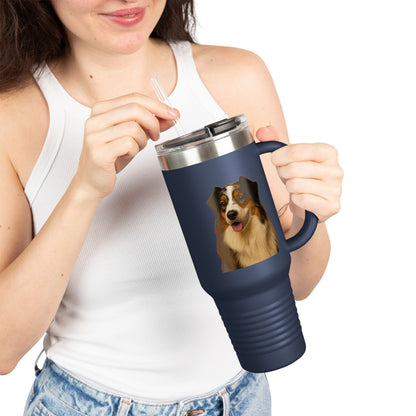 Aussie Head  Insulated Travel Mug