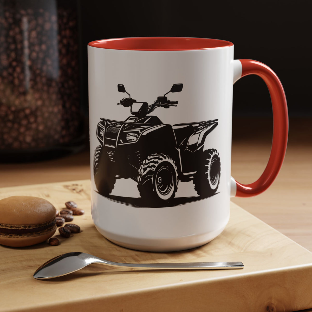 Off The Beaten Path Quad 2-Tone Coffee Mug