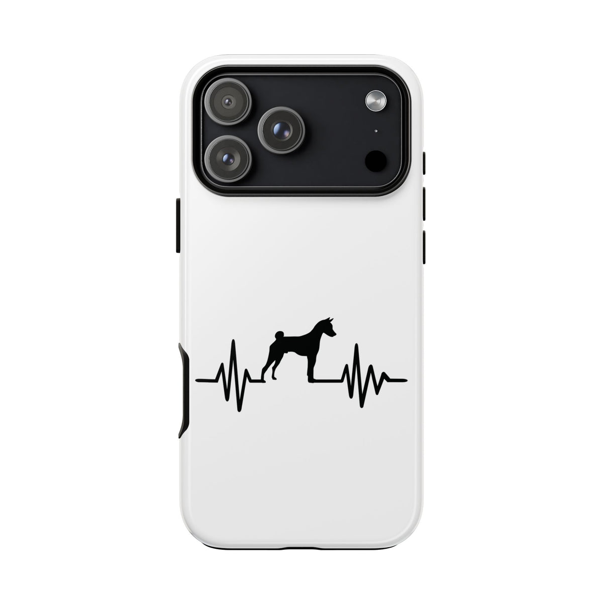 My Heart Beats For Basenjis iPhone Case