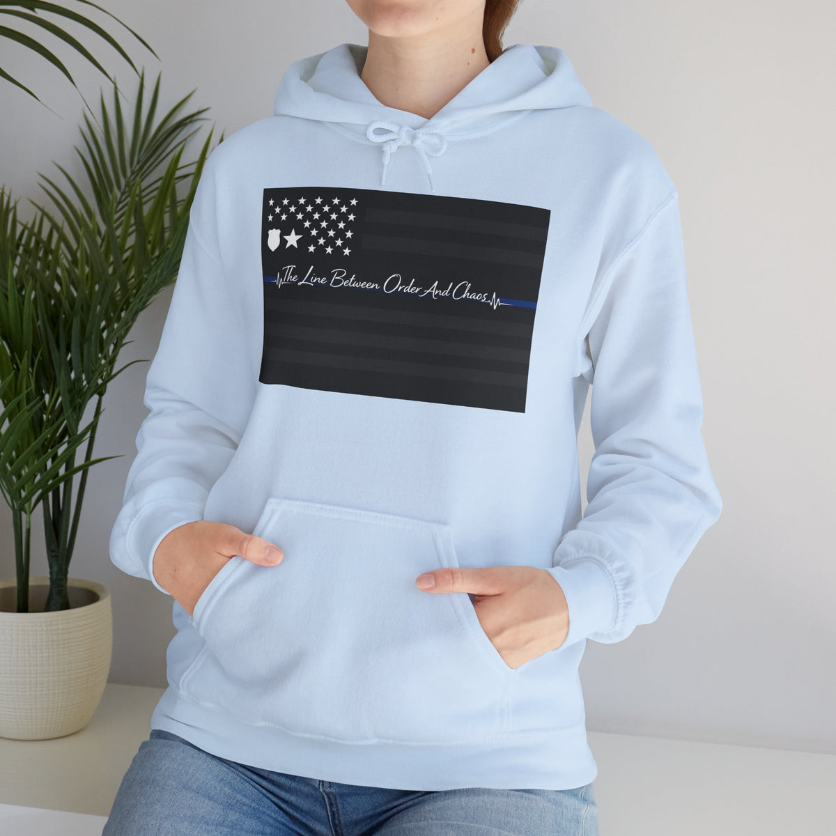 Thin Blue Line Unisex Hoodie