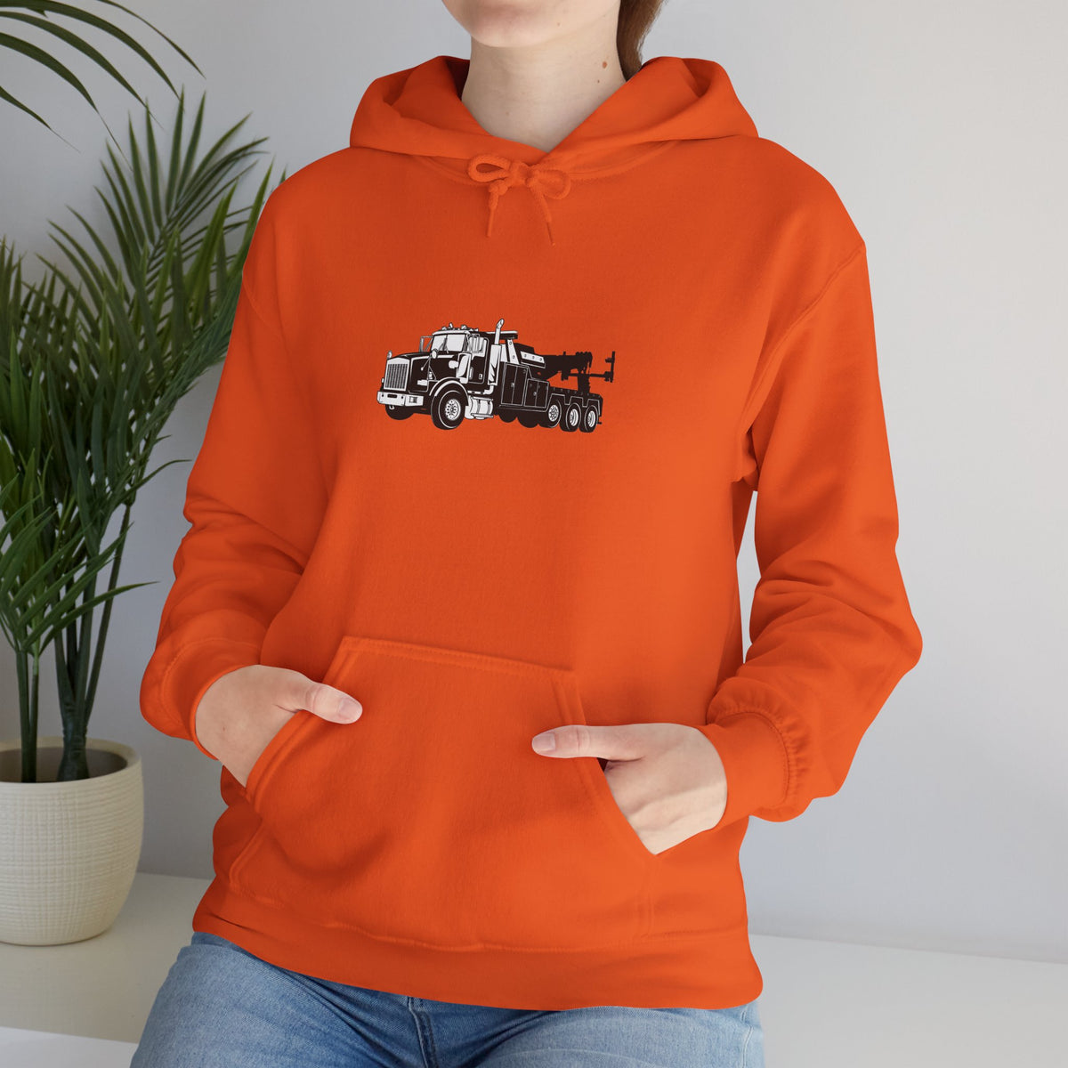 Heavy Tow Truck Unisex Hoodie