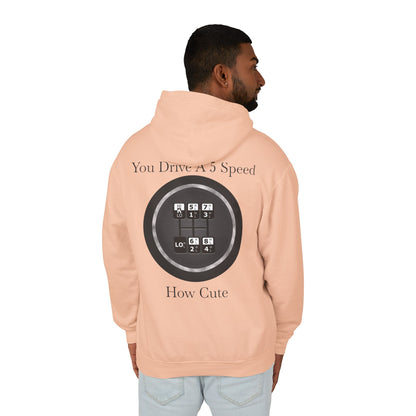5 Speed How Cute Unisex Lightweight Hoodie