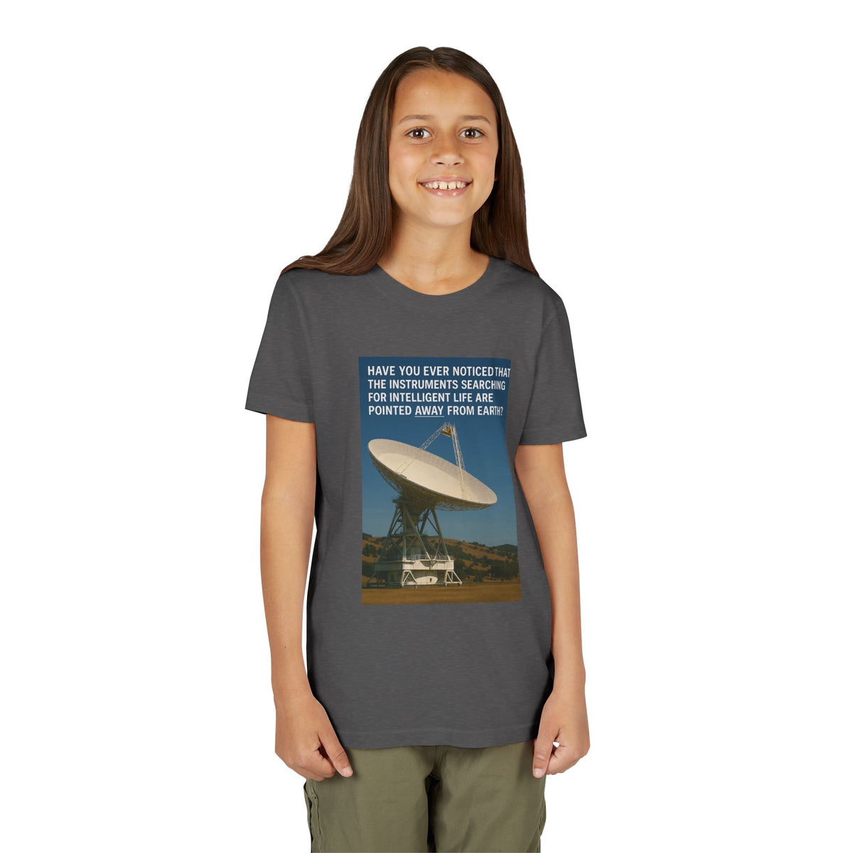 Intelligent Life Youth Unisex Short Sleeve Crewneck Tee