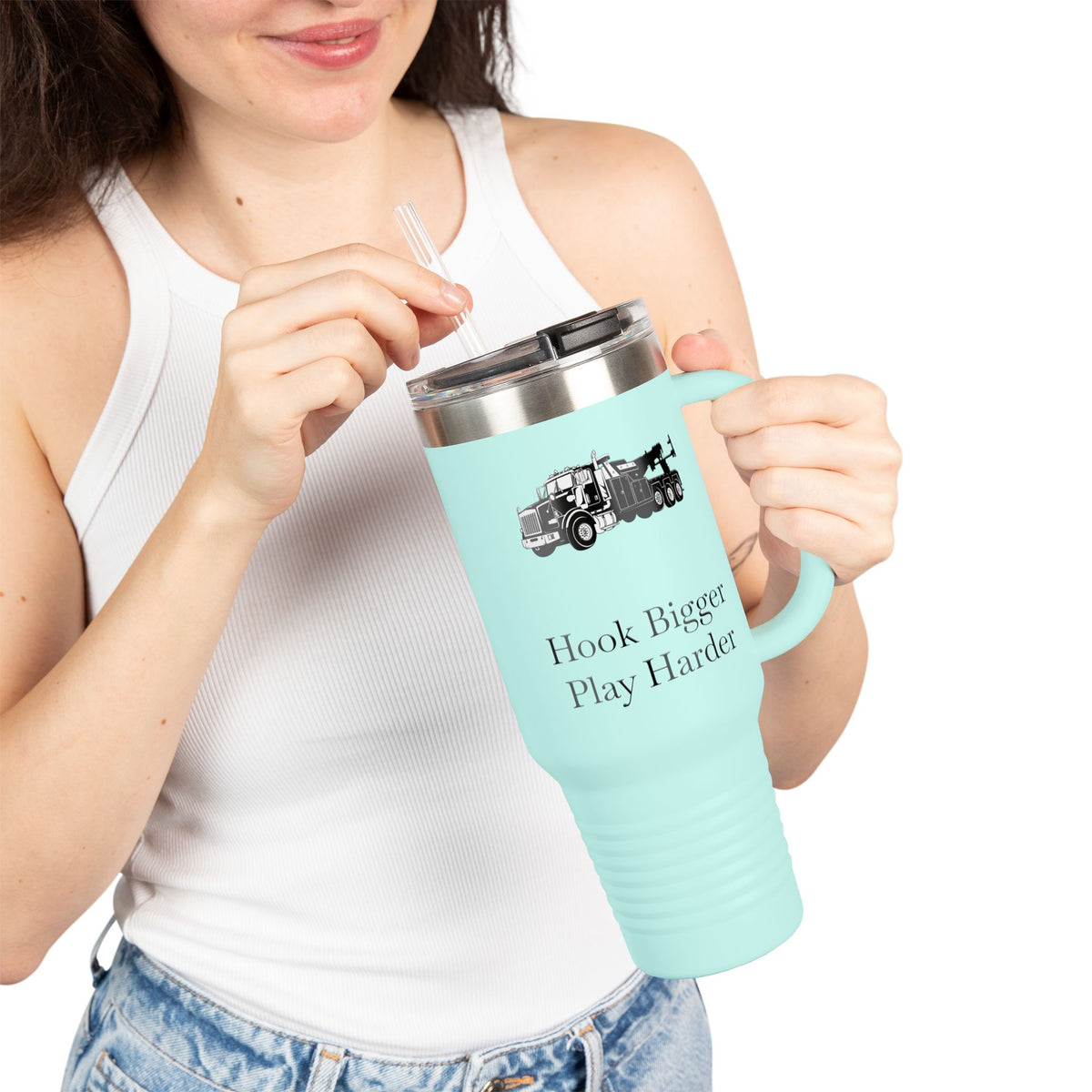 Hook Bigger Insulated Travel Mug