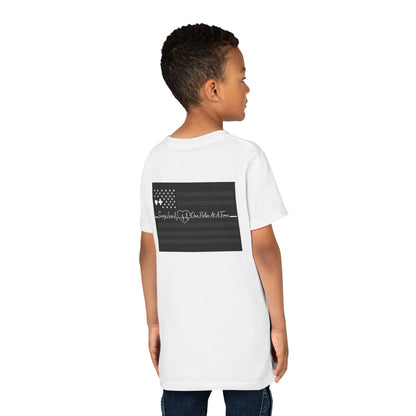 Thin White Line Youth Unisex Short Sleeve Crewneck Tee