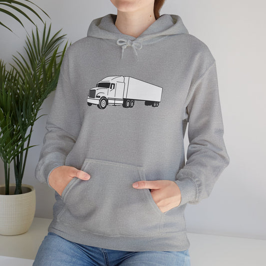 Semi Truck Unisex Hoodie