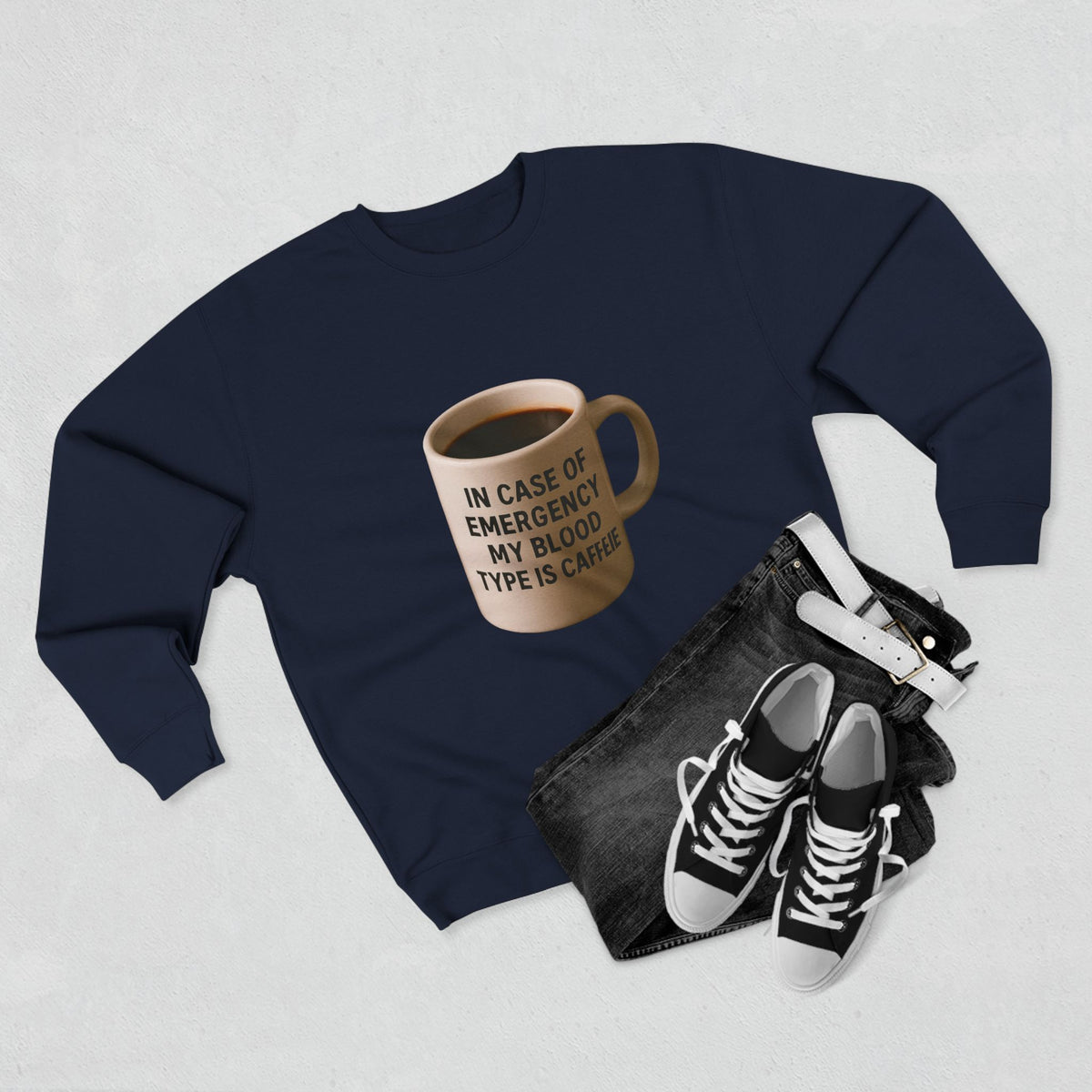Blood Type Unisex Crewneck Sweatshirt