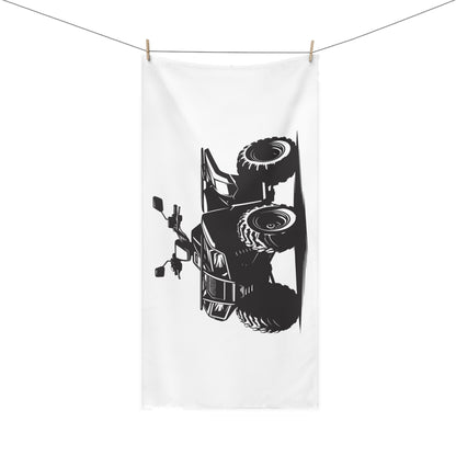 Off The Beaten Path Quad Mink-Cotton  Beach Towel