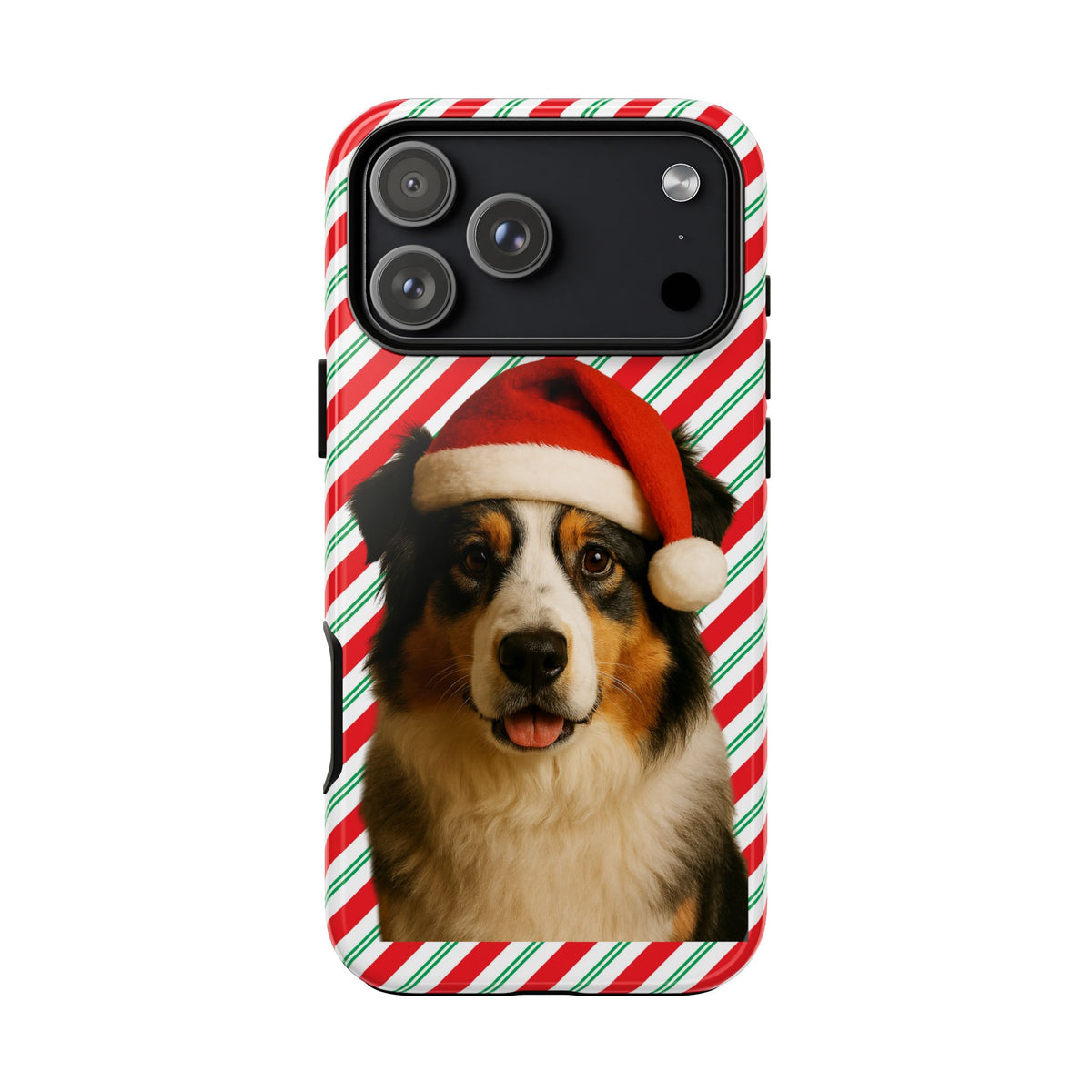 Santa Paws Aussie iPhone Case