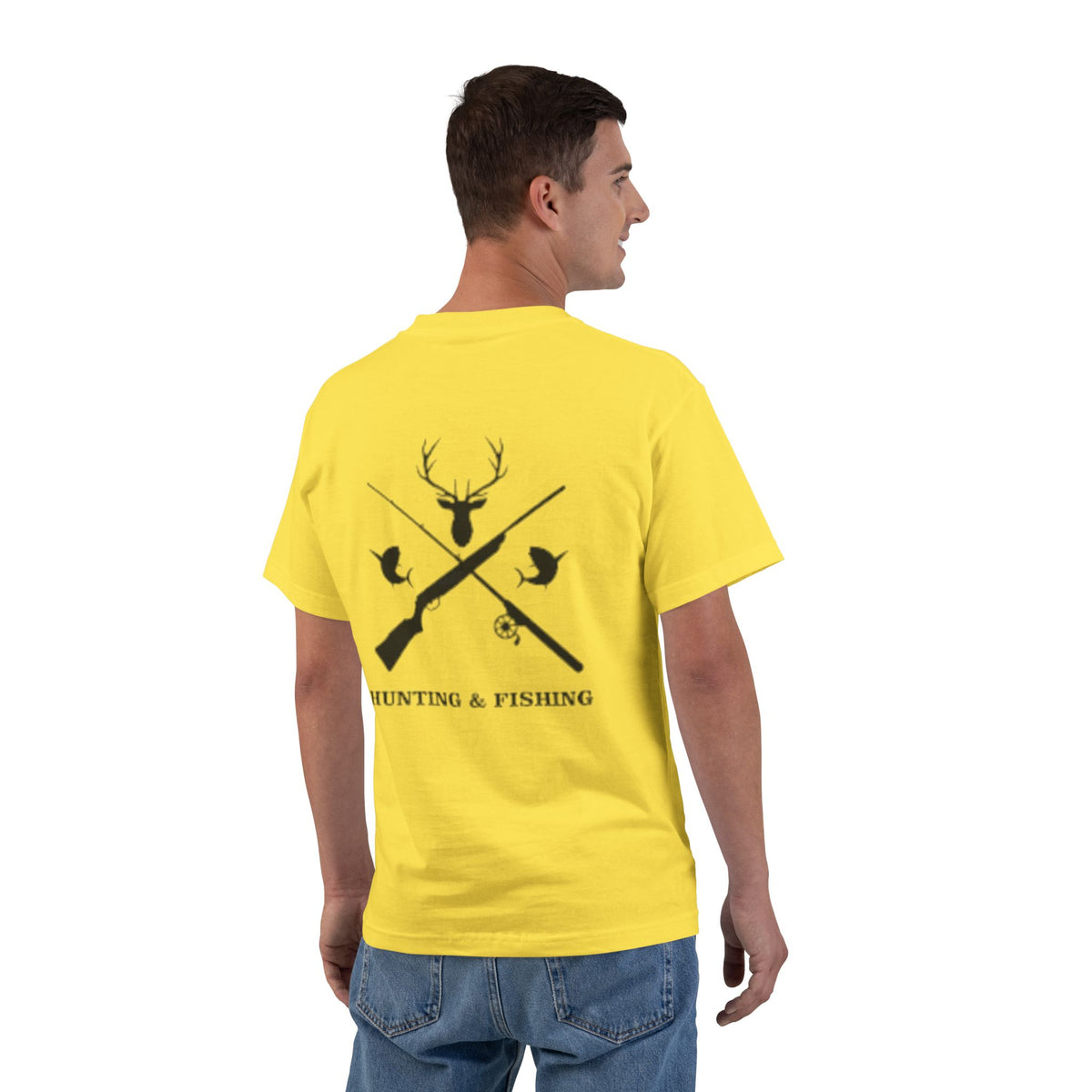 Hunting/Fishing Men's Short-Sleeve Crewneck Tee
