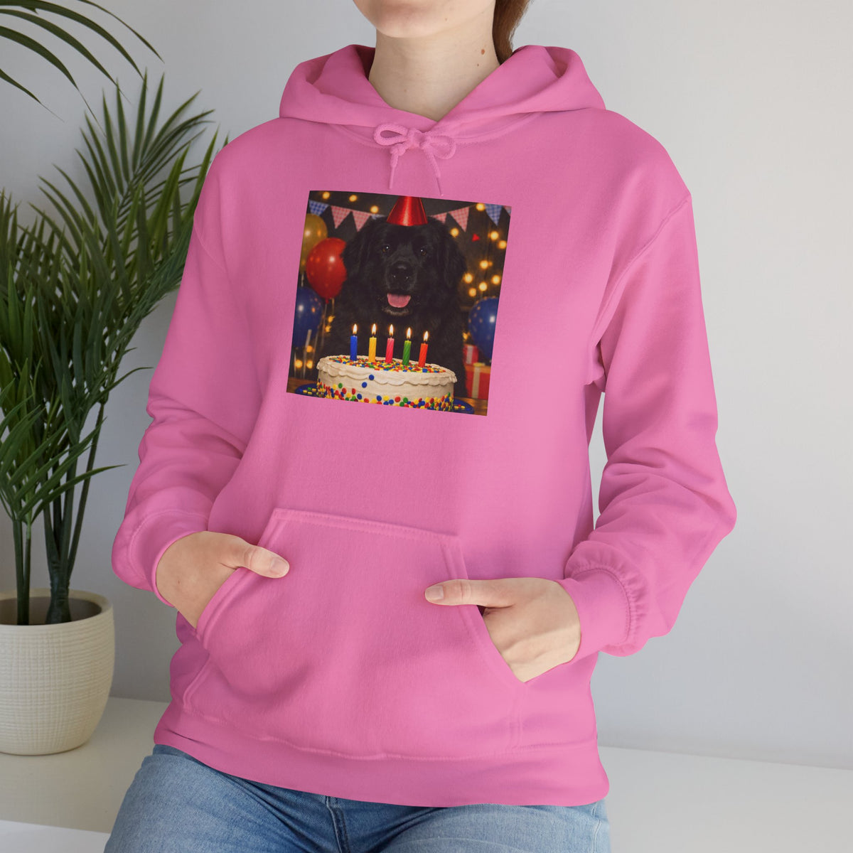 Birthday Buddy Newfie Unisex Hoodie