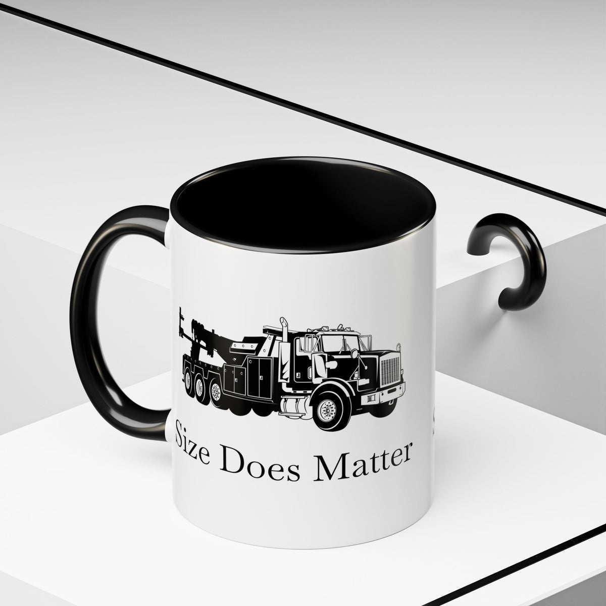Size Does Matter 2-Tone Coffee Mug