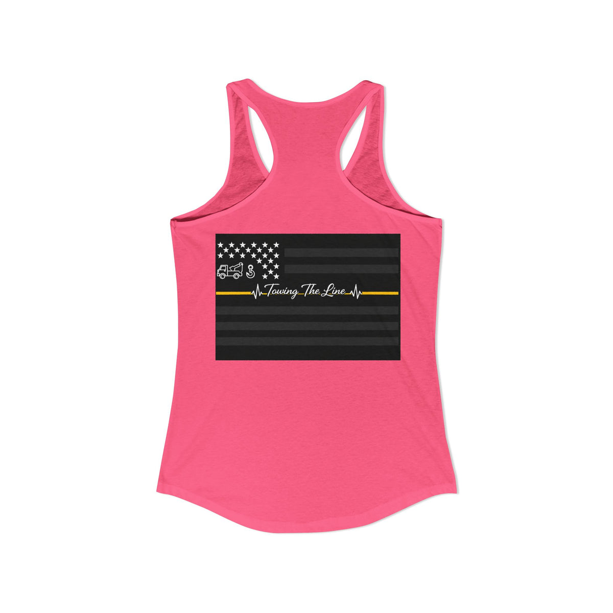 Thin Yellow Line Women's Racerback Tank