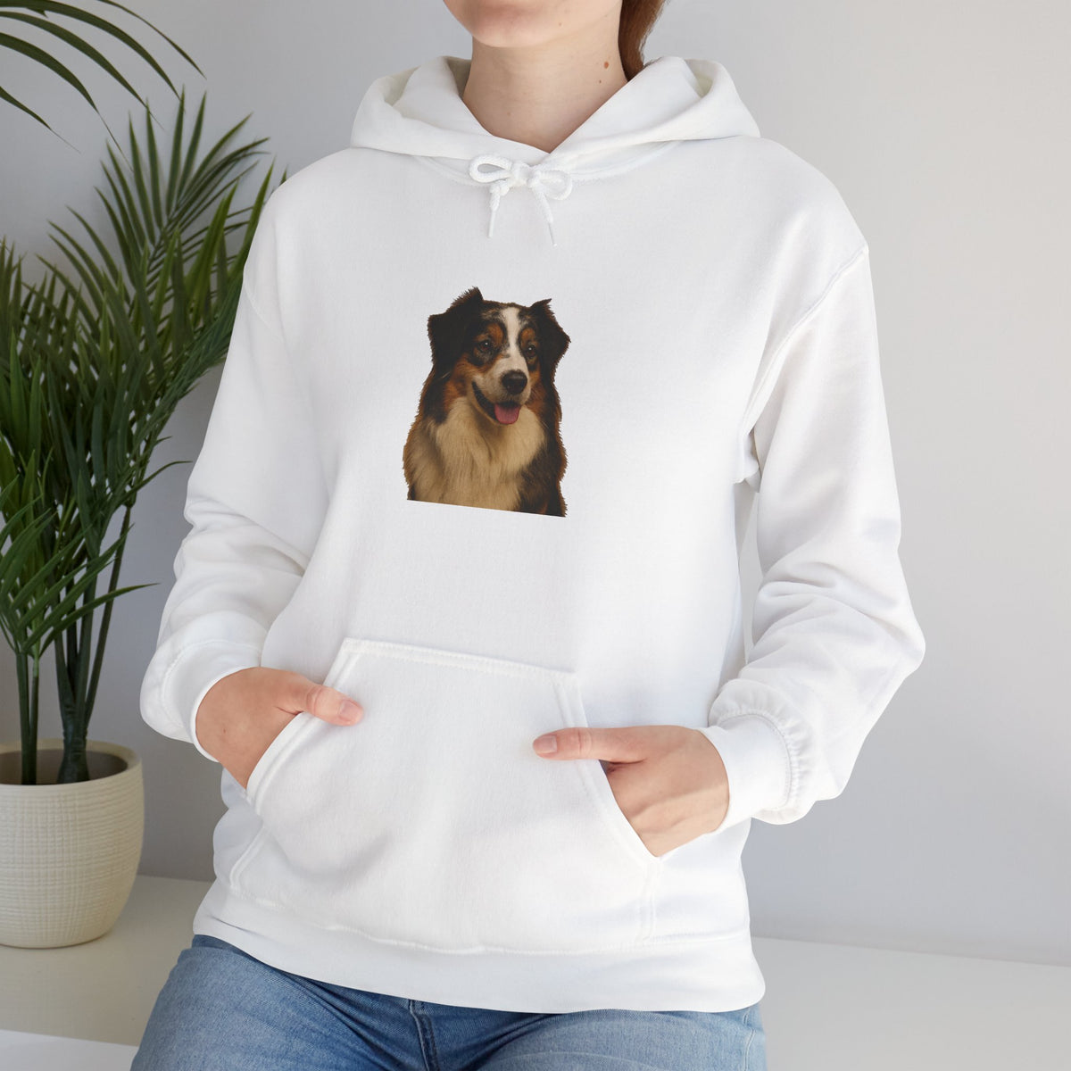 Aussie Head Unisex Hoodie