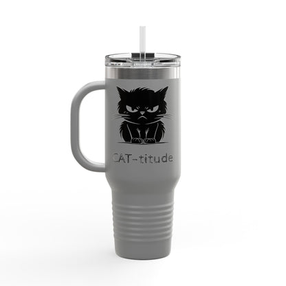 CAT-titude Insulated Travel Mug