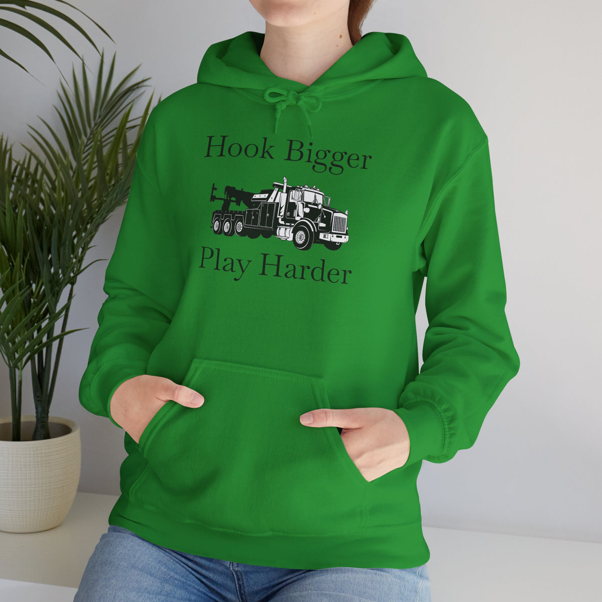 Hook Bigger Unisex Hoodie
