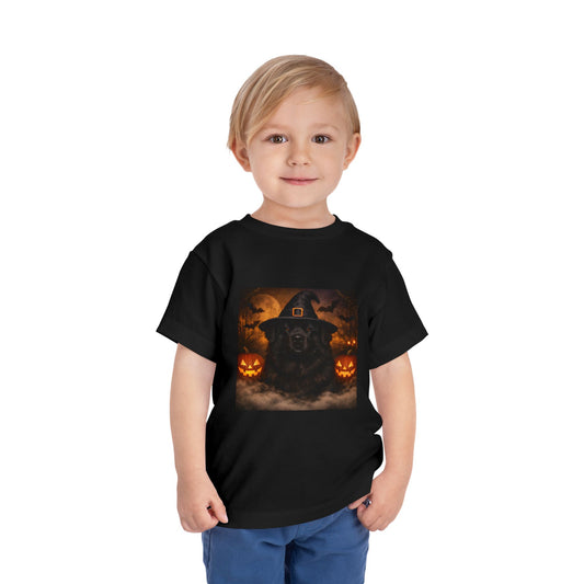 Witch Hat Pack Newfie Toddler Unisex Short Sleeve Crewneck Tee