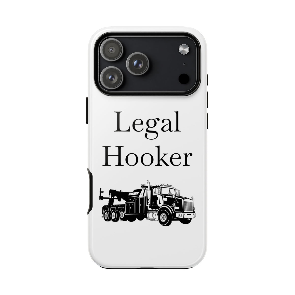 Legal H**ker Heavy Tow Truck iPhone Case