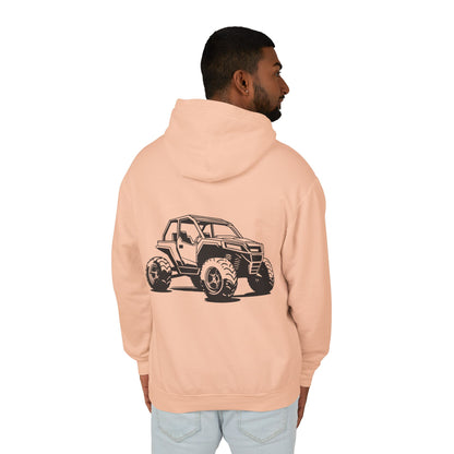 Off The Beaten Path Side By Side Unisex Lightweight Hoodie