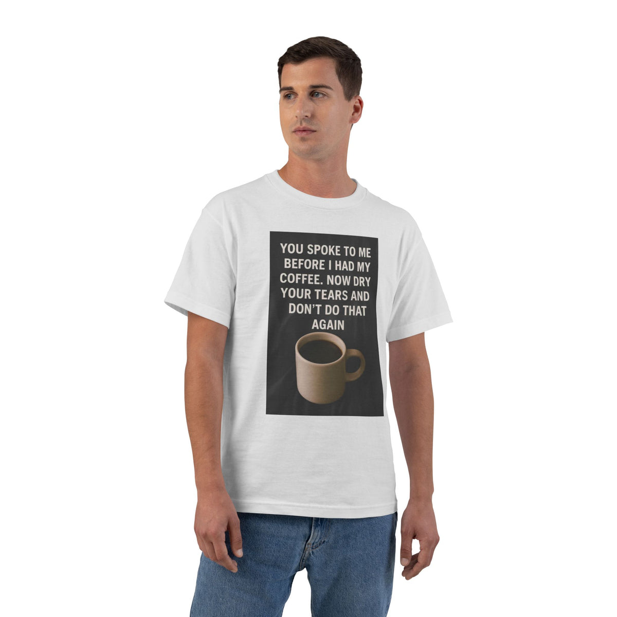 Dry Your Tears Men's Short-Sleeve Crewneck Tee