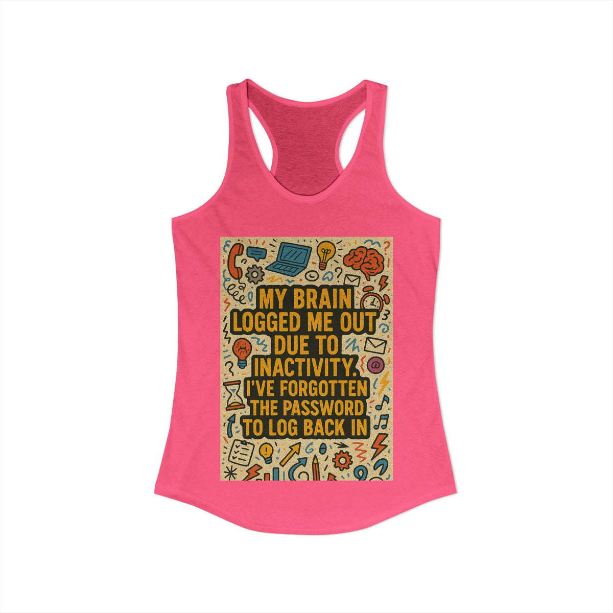 Logged Out Women's Racerback Tank