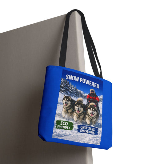 Snow Powered Tote Bag