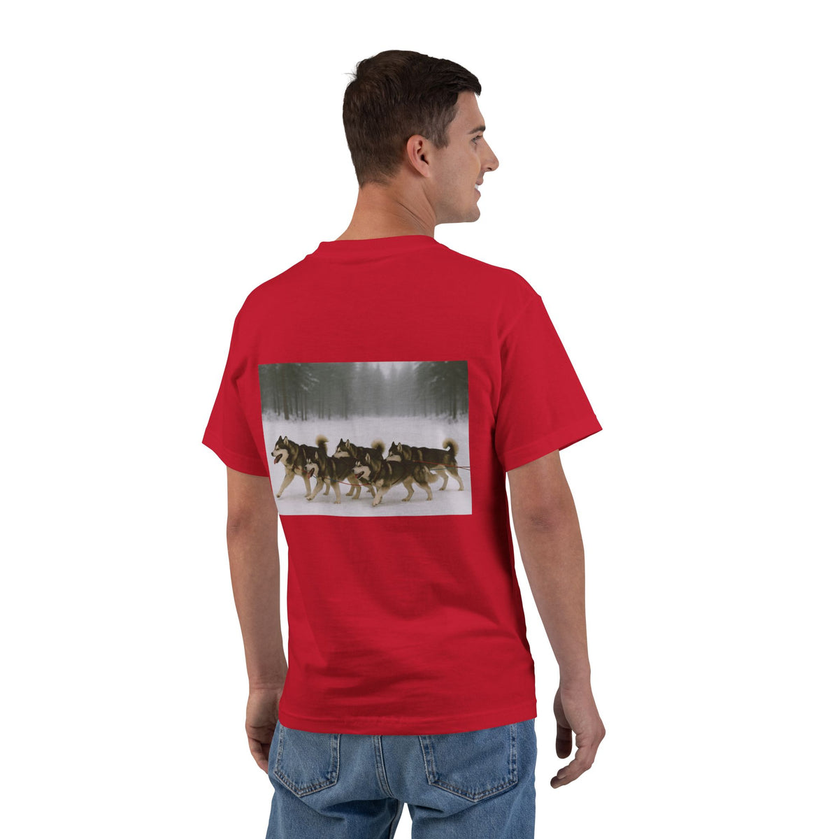 Mush On Men's Short-Sleeve Crewneck Tee