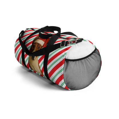 Santa Paws Basenji Duffel Bag