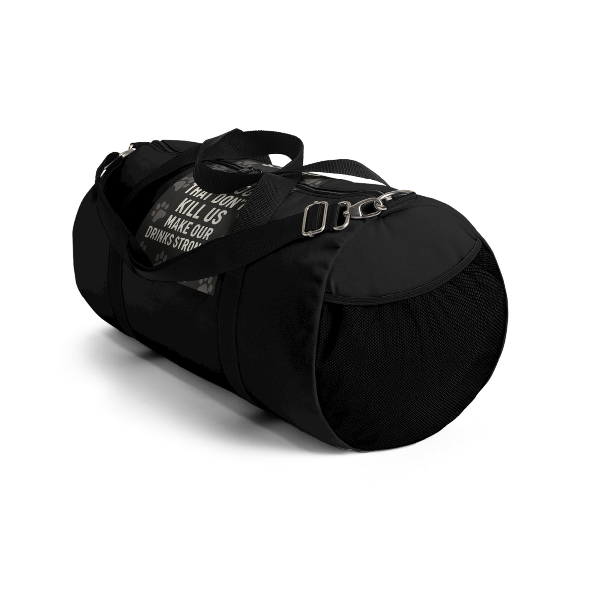 Drinks Stronger Duffel Bag