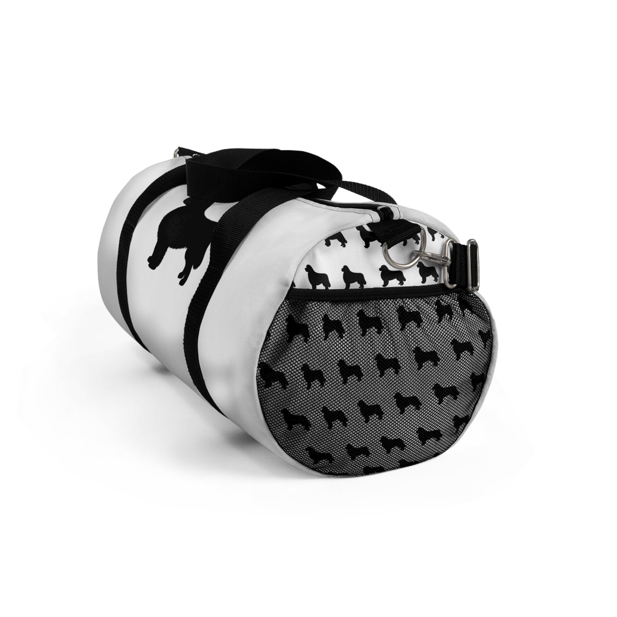 Newfie Silhouette Duffel Bag