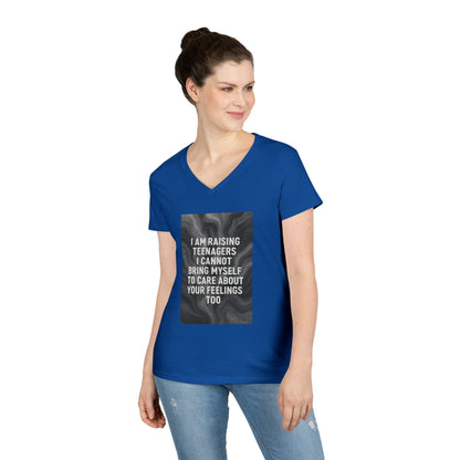 Raising Teenagers Women's V-Neck Tee
