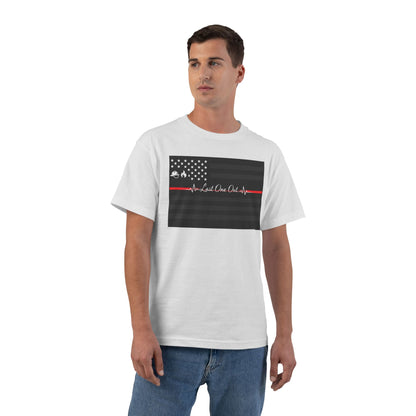 Thin Red Line Men's Short-Sleeve Crewneck Tee