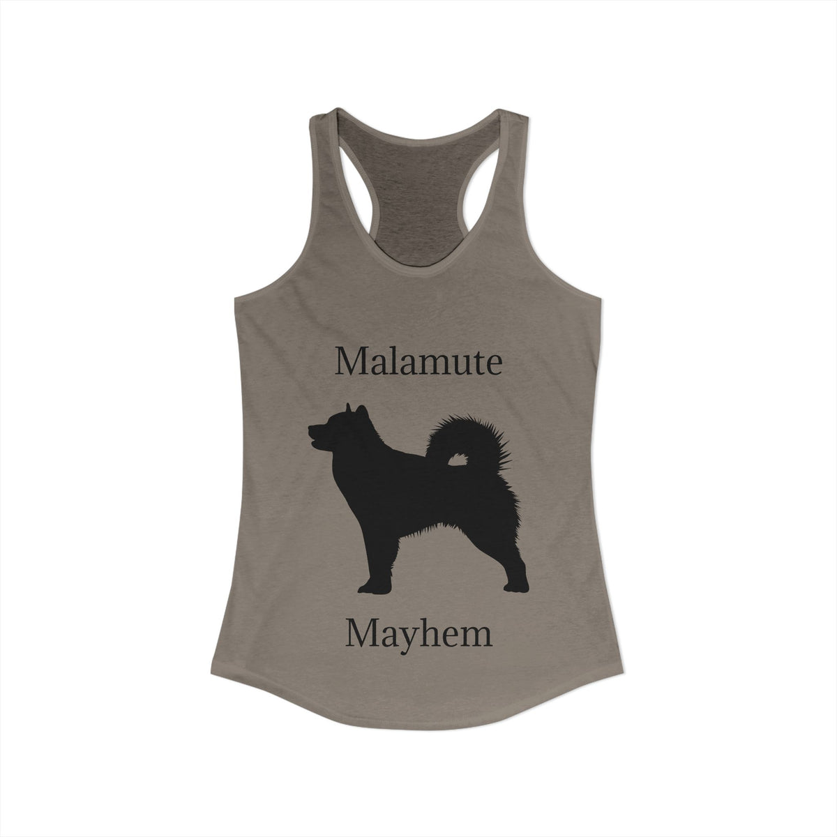Malamute Mayhem Women's Racerback Tank