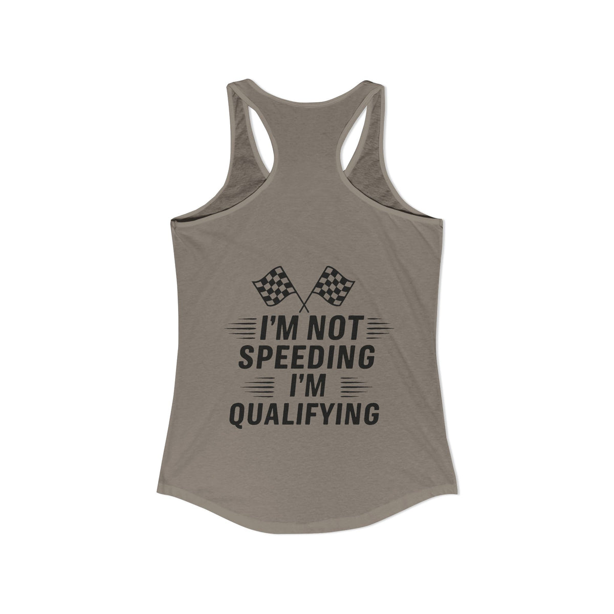I'm Qualifying Women's Racerback Tank