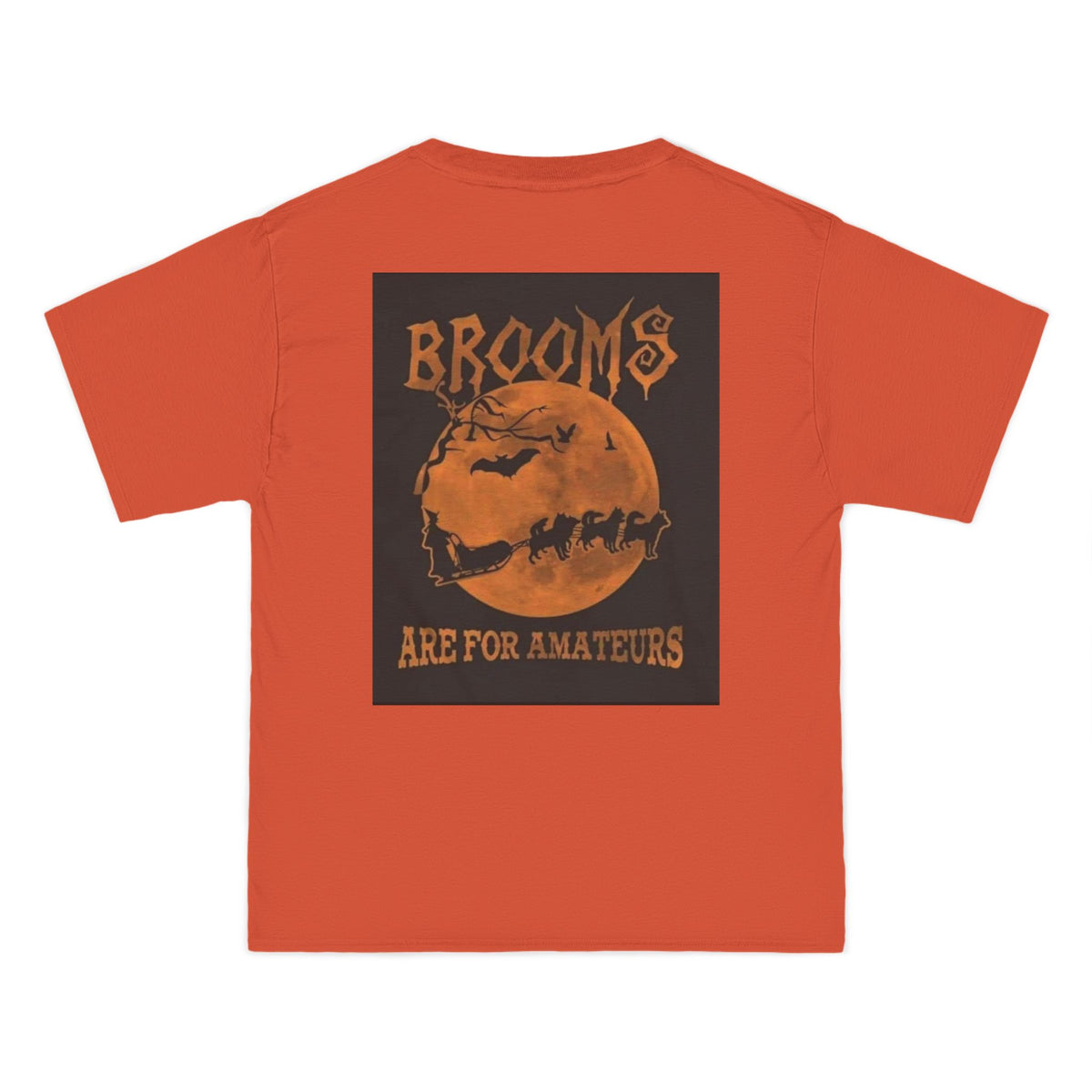 Brooms Are For Amateurs Men's Short-Sleeve Crewneck Tee