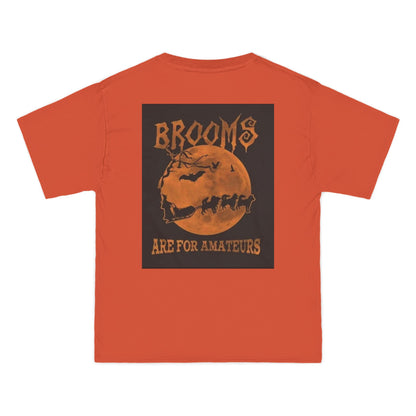 Brooms Are For Amateurs Men's Short-Sleeve Crewneck Tee