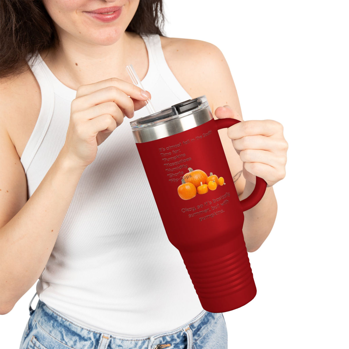 Fall In The South Insulated Travel Mug