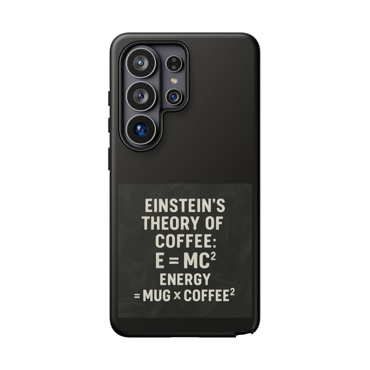 Einstein's Theory Of Coffee Samsung Case