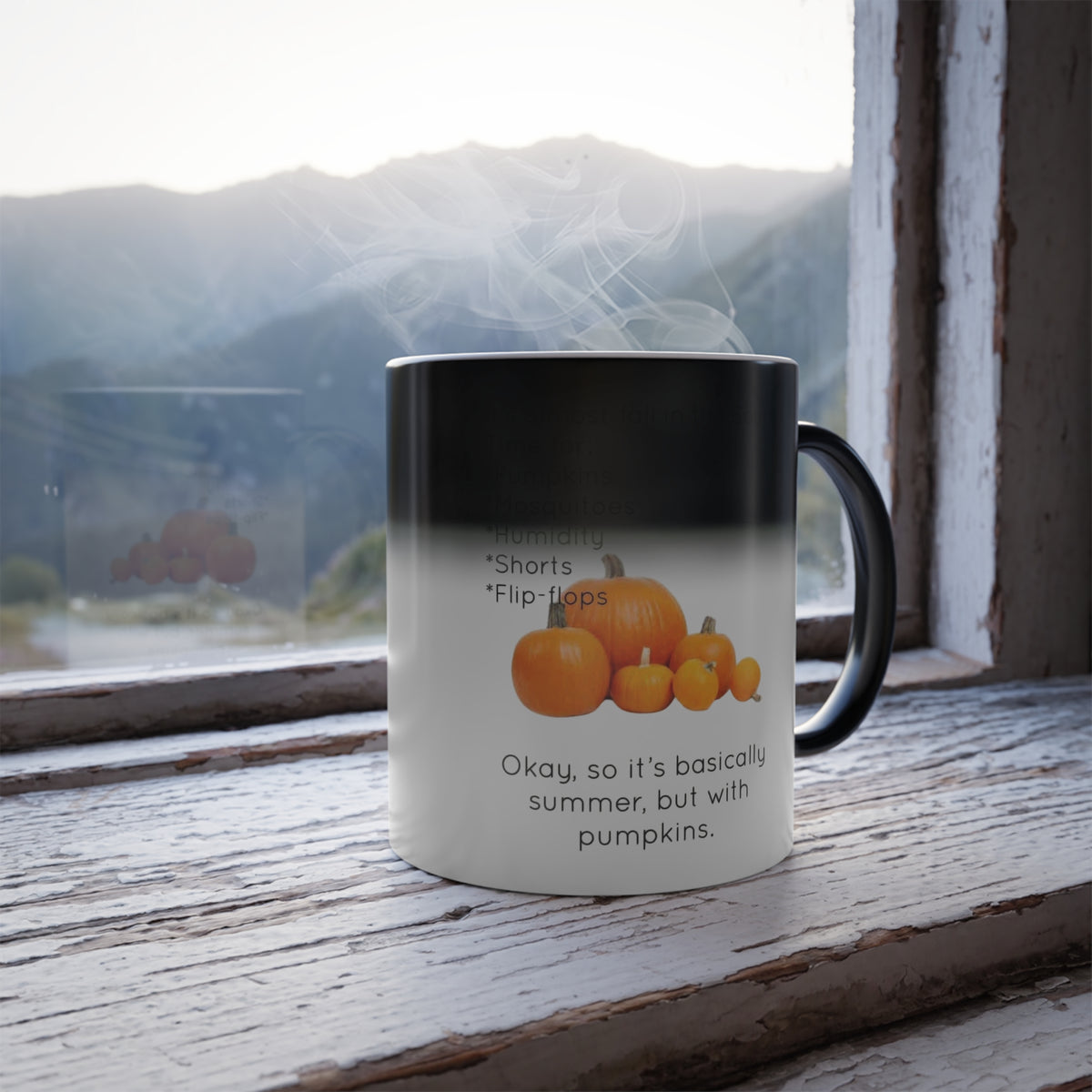 Fall In The South Color Changing Mug