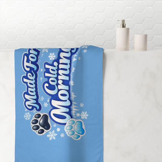 Made For Cold Mornings Mink-Cotton  Beach Towel