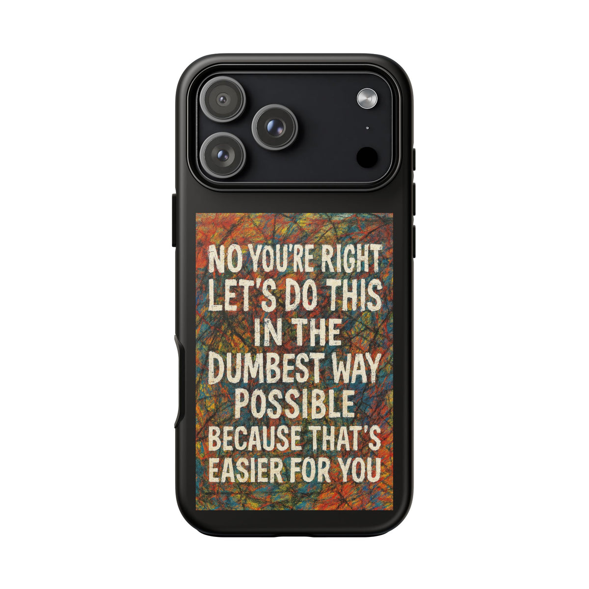 Easier For You iPhone Case
