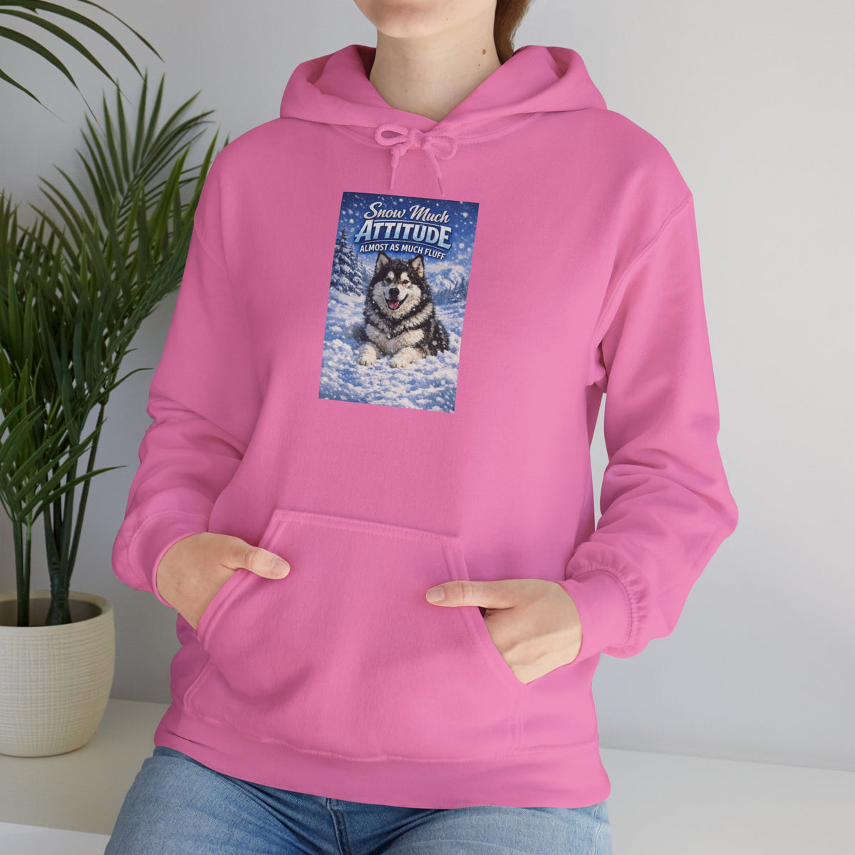 Snow Much Attitude Unisex Hoodie