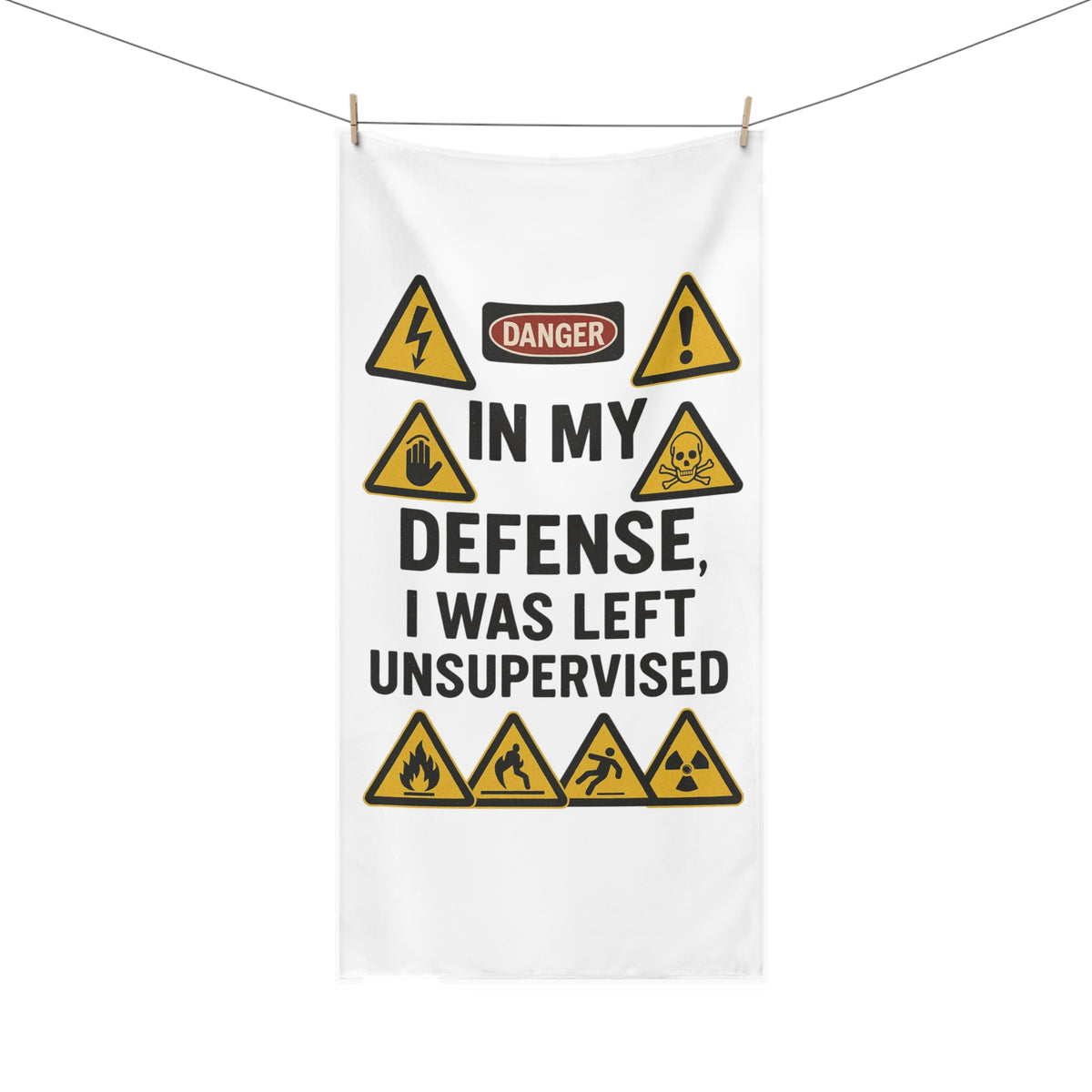 Unsupervised Mink-Cotton  Beach Towel