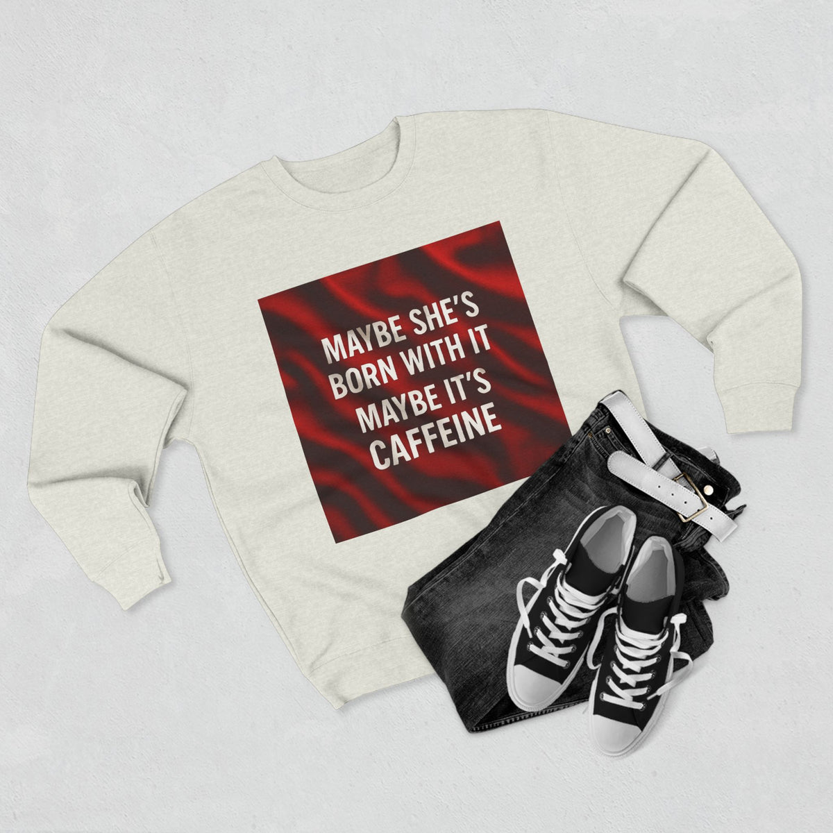 Born With It Unisex Crewneck Sweatshirt