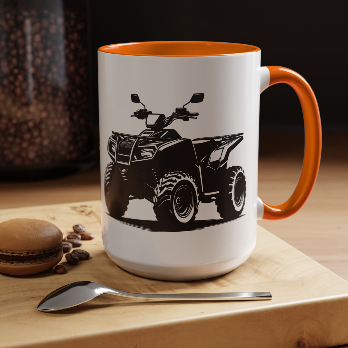 Off The Beaten Path Quad 2-Tone Coffee Mug
