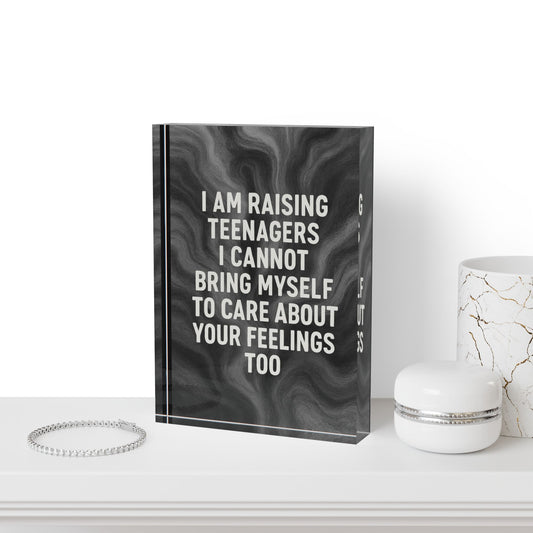 Raising Teenagers Acrylic Photo Block