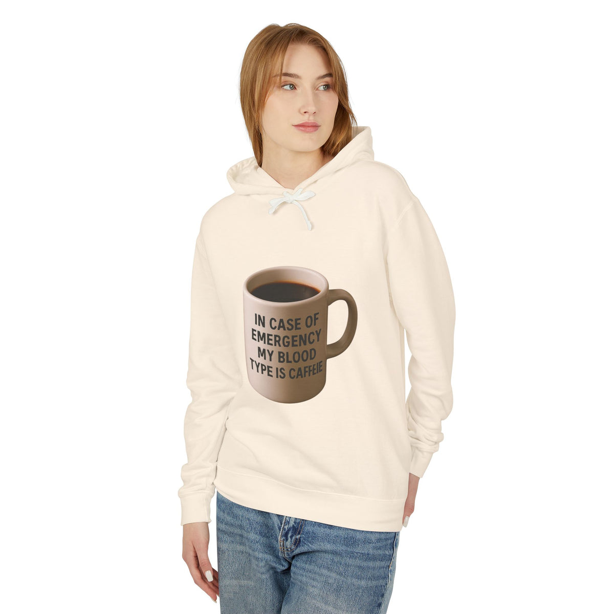 Blood Type Unisex Lightweight Hoodie
